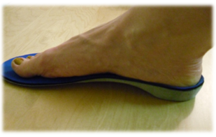 Foot on Orthotic